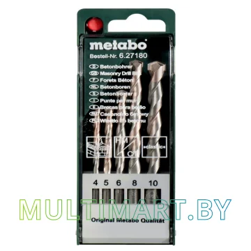 Набор сверл Metabo 627180000 (5 предметов)